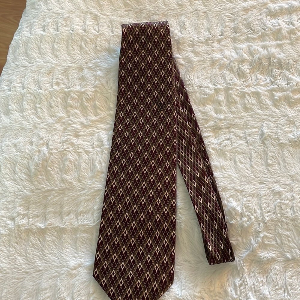 Giorgio Bissoni Vintage 100% Silk Tie